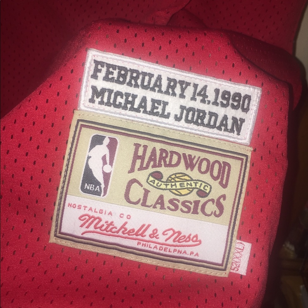 Mitchell&ness Jordan rare number 12 jersey